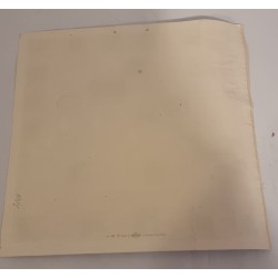 Gammel julekalender fra Krüger, mål: 28,5 x 29,5 cm.