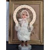 Antique Lichter angel/Lichterengel from Erzgebirge, h: 42 cm.