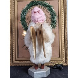 Antique Lichter angel/Lichterengel from Erzgebirge, h: 42 cm.