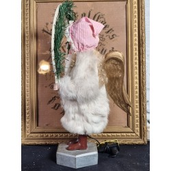 Antique Lichter angel/Lichterengel from Erzgebirge, h: 42 cm.