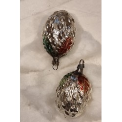Antique glass ornament,...