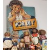 Old Steiff figures, Mecki and Micki, h: 18 cm. (2x)