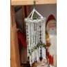 Antique glass hanger from Lauscha, h: 18 cm.