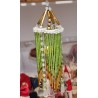 Antique glass hanger from Lauscha, h: 20 cm.