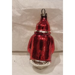 Gammelt glaspynt, julemænd, h: 7,5 cm.