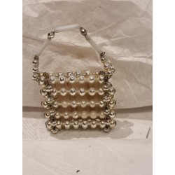 Antique glass ornament, Lauscha, bag, h: 7 cm.