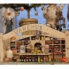 Old department store with goods..., prison work, size: 42 x 23 x 22 cm.