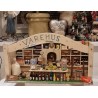 Old department store with goods..., prison work, size: 42 x 23 x 22 cm.