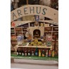 Old department store with goods..., prison work, size: 42 x 23 x 22 cm.