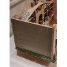 Old department store with goods..., prison work, size: 42 x 23 x 22 cm.