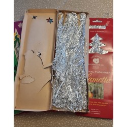 Old orig. tinsel, silver.