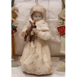 Cotton ornament, doll with...