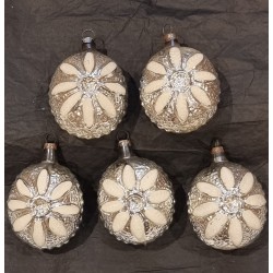 Antique glass ornament, art...