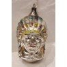 Antique glass ornament, angel, h: 9,5 cm (book copy).