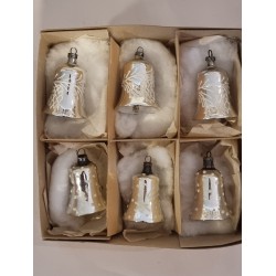 Box with old glass...