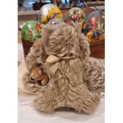 Old Steiff teddy, Zotty, l: 19 cm.