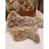 Old Steiff teddy, Zotty, l: 19 cm.