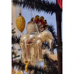 Antique glass ornament,...