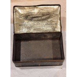 Old box, The Pied Piper of Hammeln, size: 14,5 x 9 x 5,5 cm.