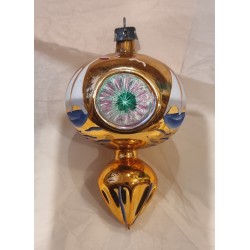 Old glass ornament,...