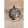 Jultanne julepynt fra 2. verdenskrig, sølv, mytologisk motiv, h: 8 cm.