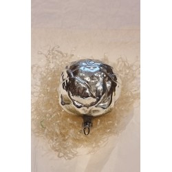 Antikt glaspynt, blomsterknop, h: 5 cm.