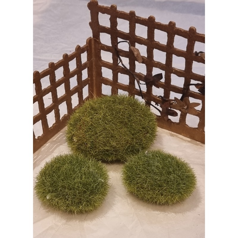 Antique Easter moss, size:  8x2,5 cm + 6x2,5 cm + 6x2,5 cm (3x)