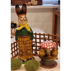 Påskepynt, papmachè,...