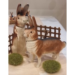 Old Easter bunnies,...
