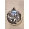 Jultanne Christmas ornament, 2.World War, silver, myt. fig. h: 8 cm. (2)