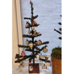 Gammelt juletræ, h: 58 cm.