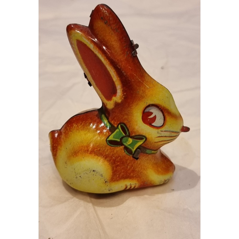 Gammel mekanisk Lehmann hare, mål: 8 x 6 cm.