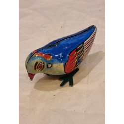 Old mechanical toy, bird, size: 4 x 7,5 cm.