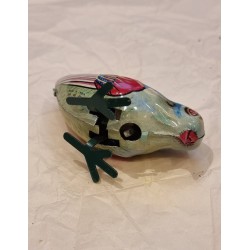 Old mechanical toy, bird, size: 4 x 7,5 cm.