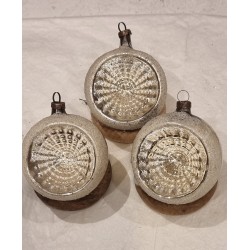 Old glass ornament,...