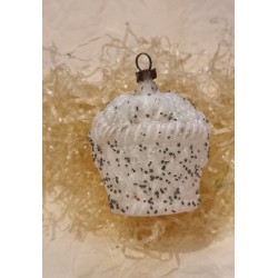 Old glass ornament,...