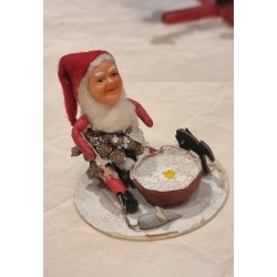 Old pine cone elf with...