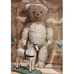 Old Teddy, name ??, h: 46 cm.