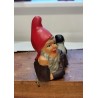 Old Heissner elf/gnom, laying, size: 11 x 16,5 cm.