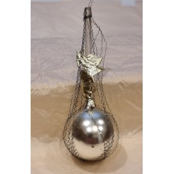 Antique glass ornament with...