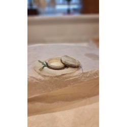 Antique candycontainer, German, Nürnberg, Gauze, Ø: 11 cm.