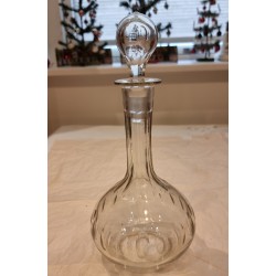 Antik glas karaffel,...