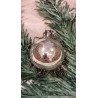Antique reflector with scrap/angel, h: 6 cm.