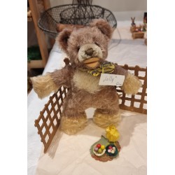 Steiff Teddy, Lully from 1955, h: 20 cm.