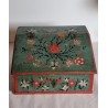 Antique desk from 1818, size: 27 x 30 x 17,5 cm.