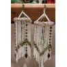 Antique glass hanger from Lauscha, h: 18 cm.