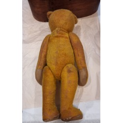 Antik/gammel bamse, navn ??, h: 56 cm.