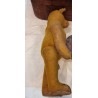 Antik/gammel bamse, navn ??, h: 56 cm.