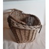 Gammel fin cykel kurv, mål: 48 x 32 x 30 cm.
