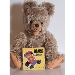 Old Steiff teddy, Zotty, h: 38 cm.